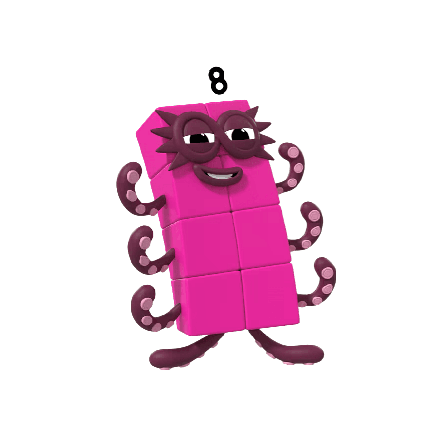 שמונה — Numberblock 8